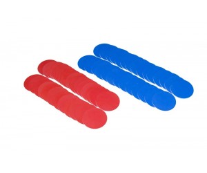 Four to Win Disks - 30 Red/30 Blue Carnival Game Accessory