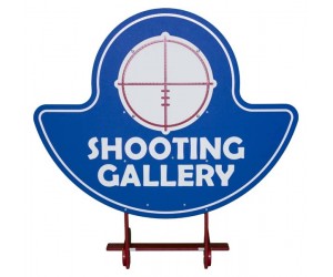 Shooting Gallery 3 Shield Carnival Game Accessory