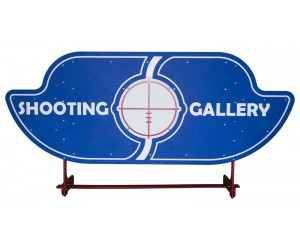 Shooting Gallery 6 Shield Carnival Game Accessory